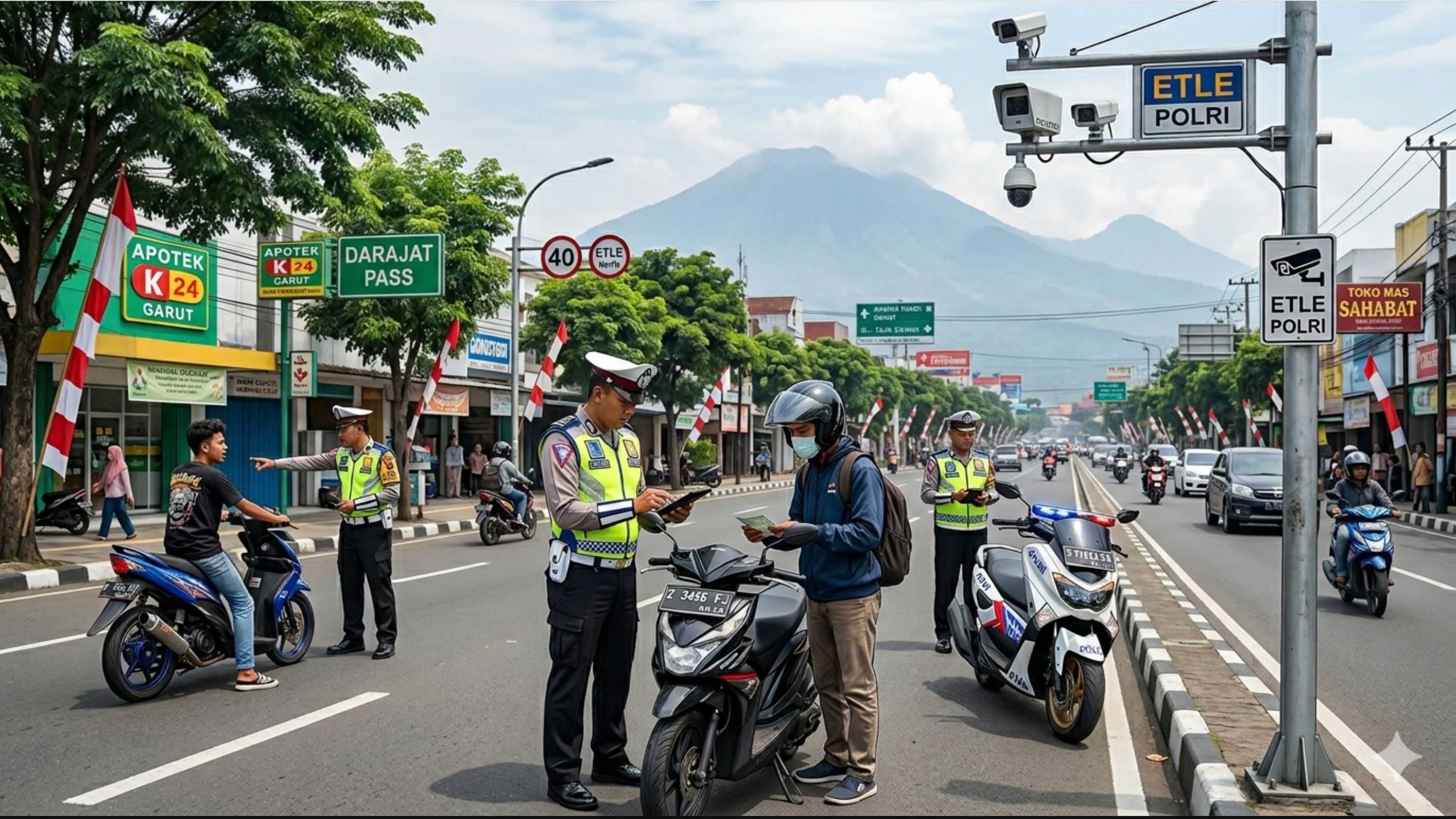Penegakan Lalu Lintas Diperketat, Satlantas Garut Maksimalkan ETLE dan Tilang Manual